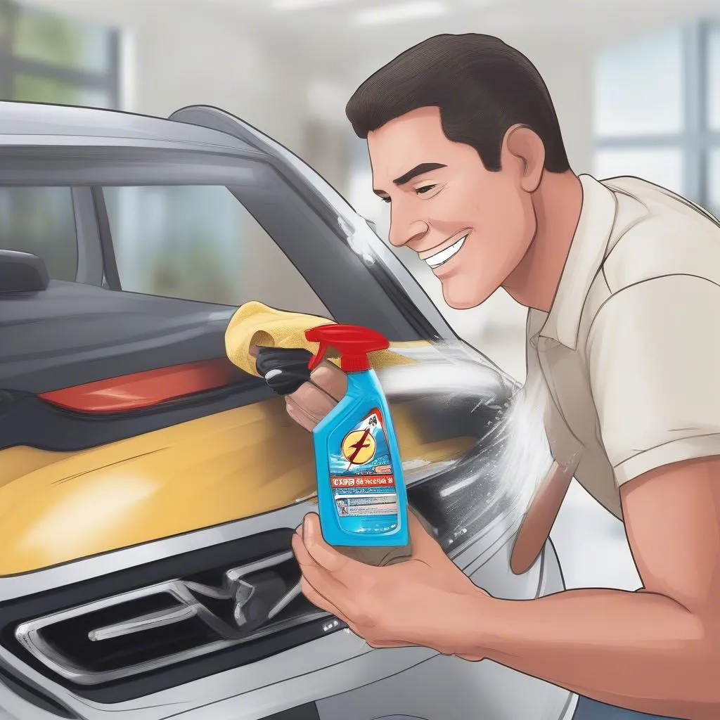 Flash car cleaner product