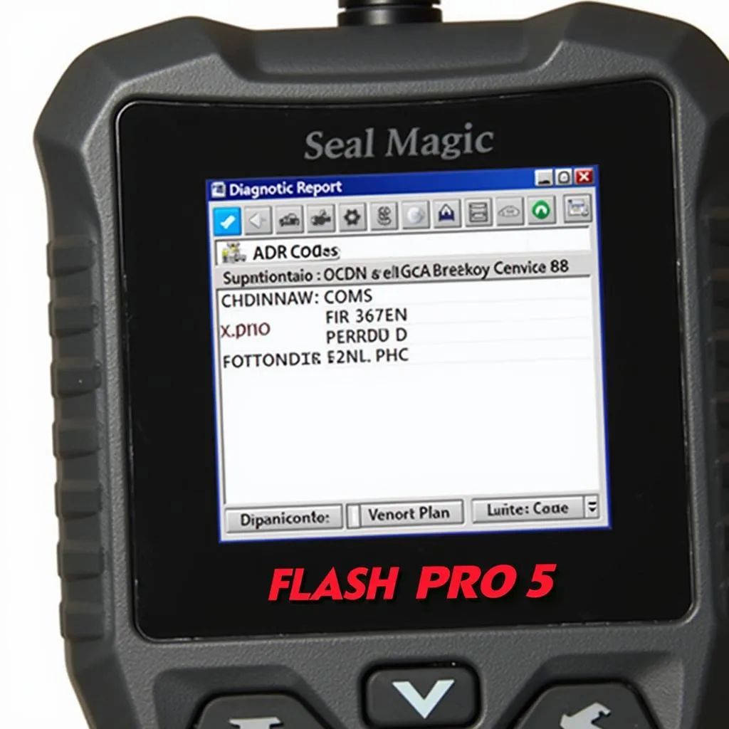 Interface du Flash Pro 5