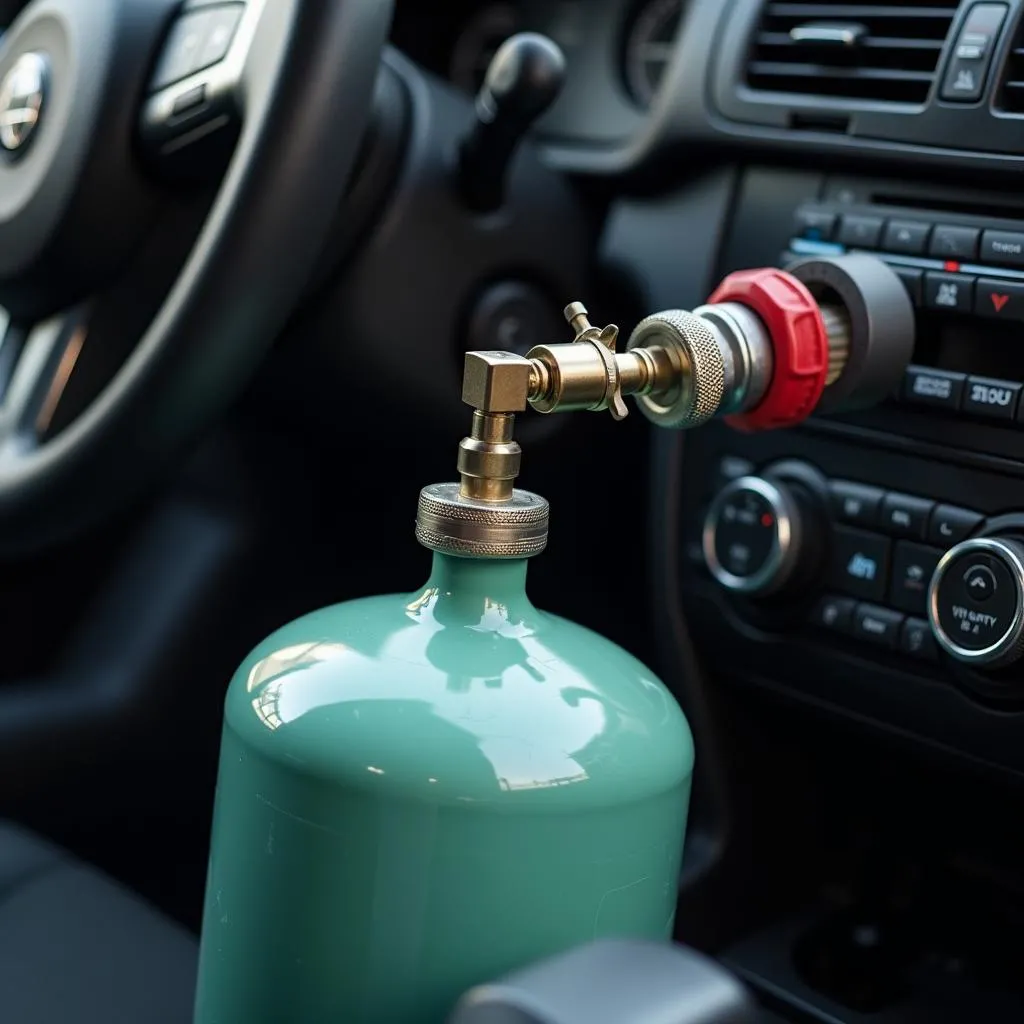 Fluide frigorigène dans un système de climatisation de voiture