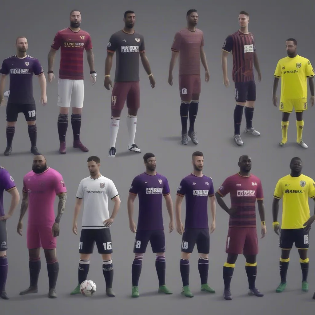 Football Manager 24 kits