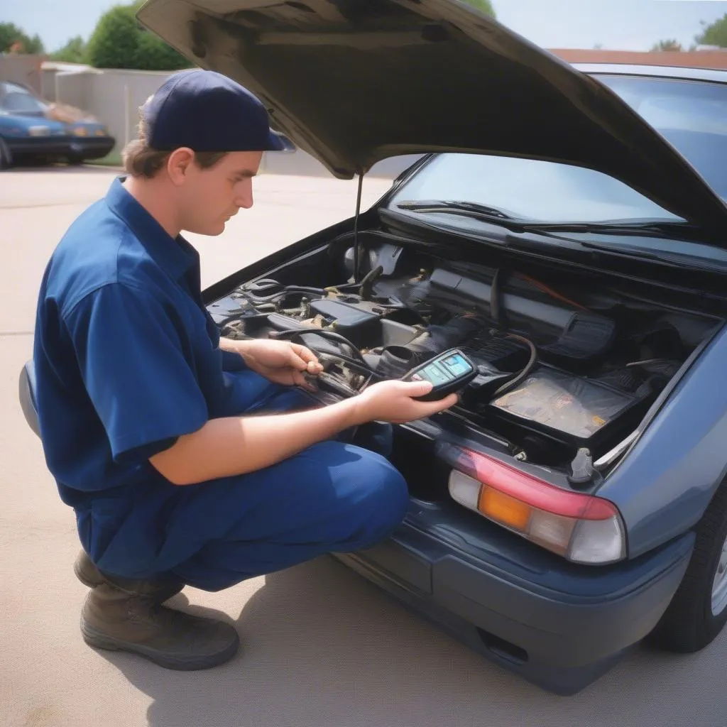 Ford Escort 1993 OBD1 scanner