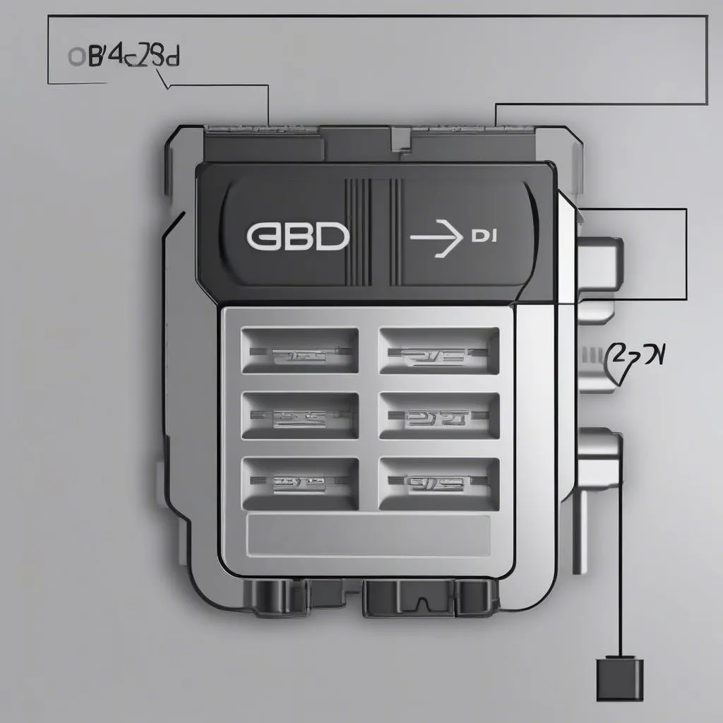 Ford F250 OBD Connector