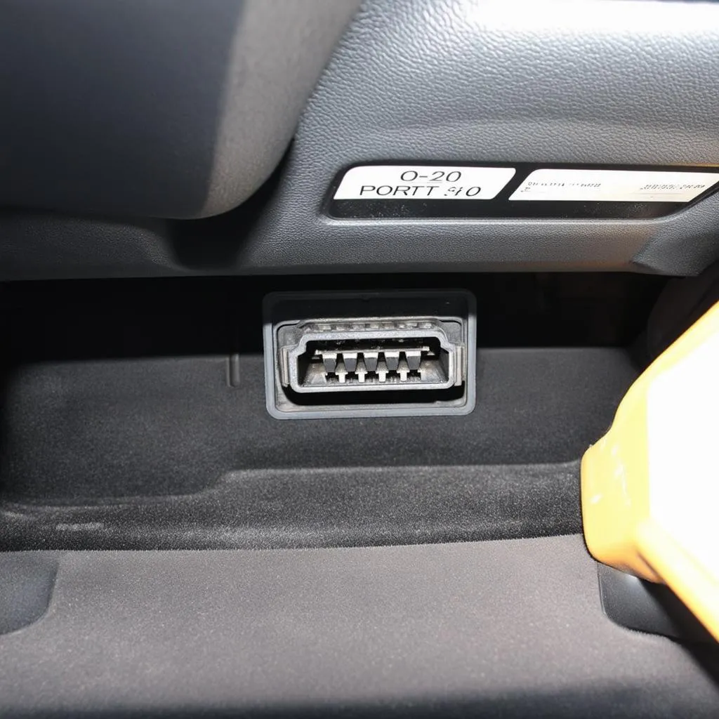 Ford F-250 OBD2 Port