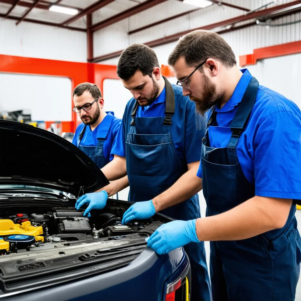 Atelier de réparation Ford Ranger