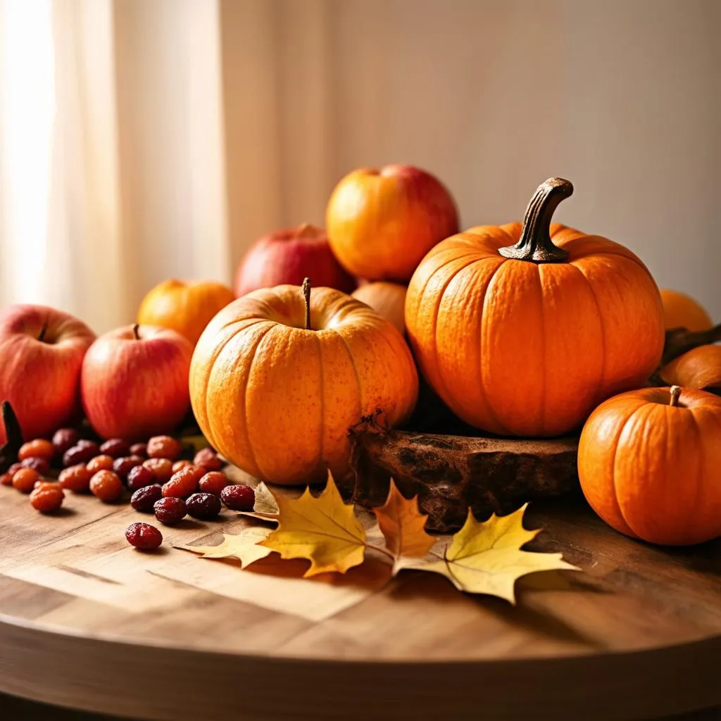 Nature morte aux fruits d'automne