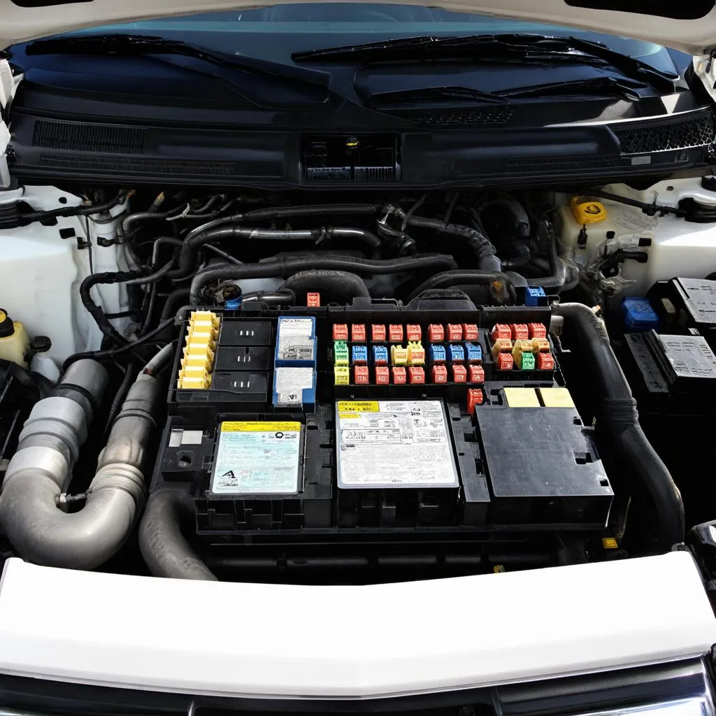 Chevrolet Silverado 2008 Fuse Box