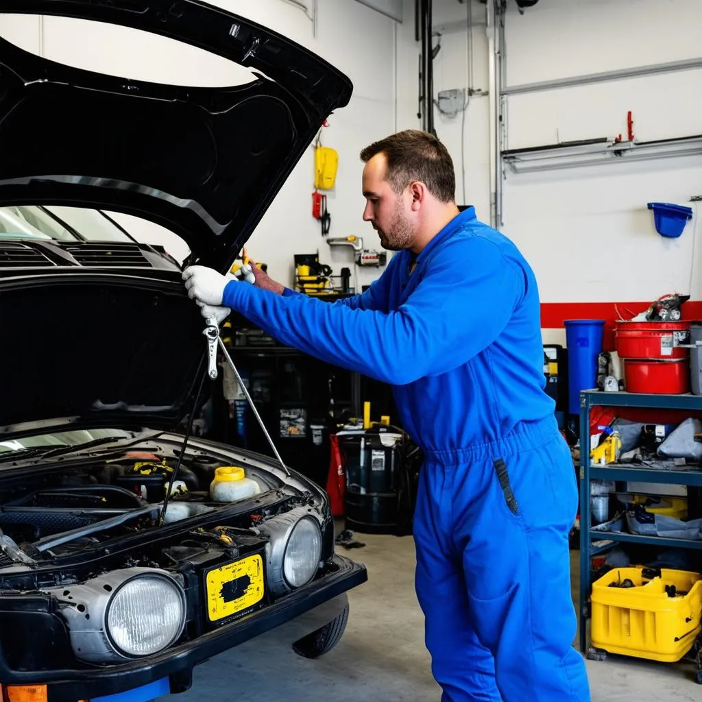 Garage de voiture virtuel