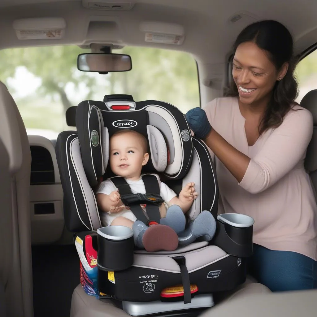 Installation du Graco 4Ever Car Seat