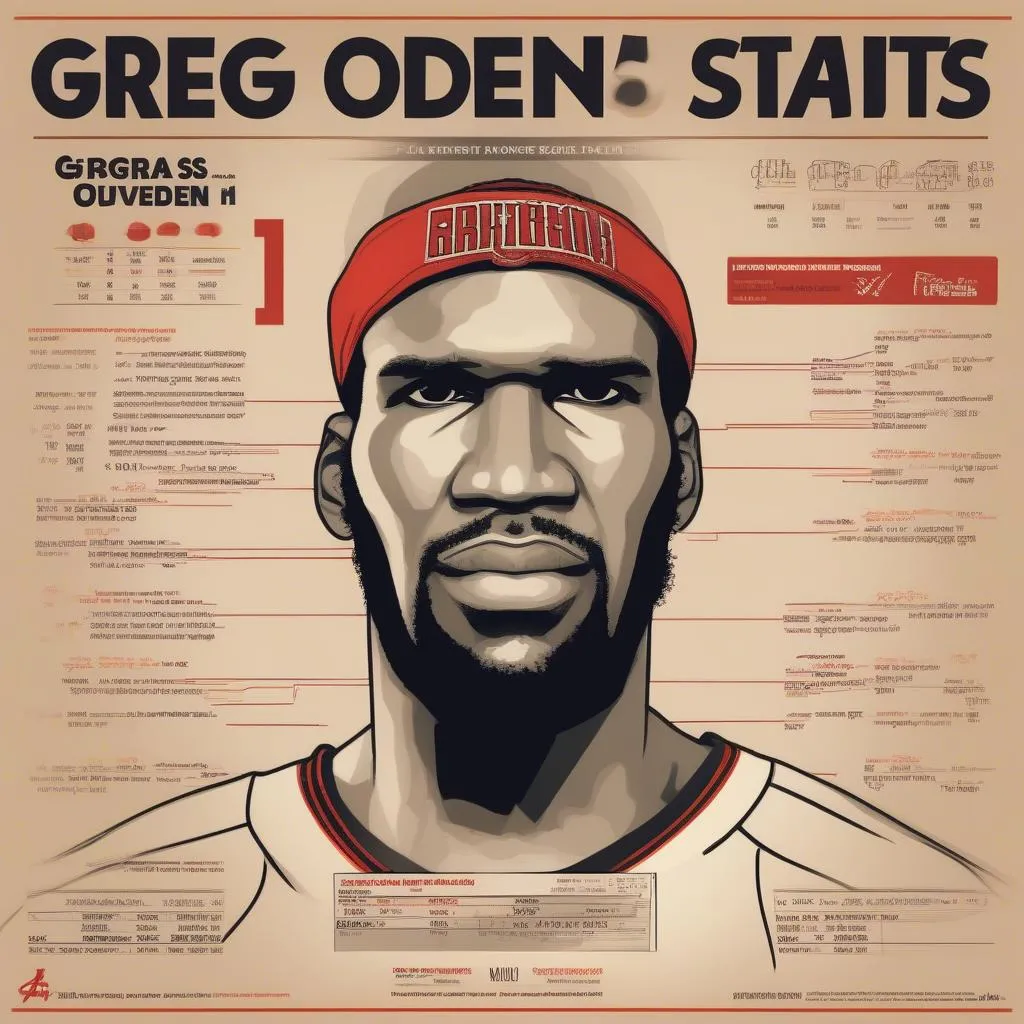 Stats de carrière de Greg Oden