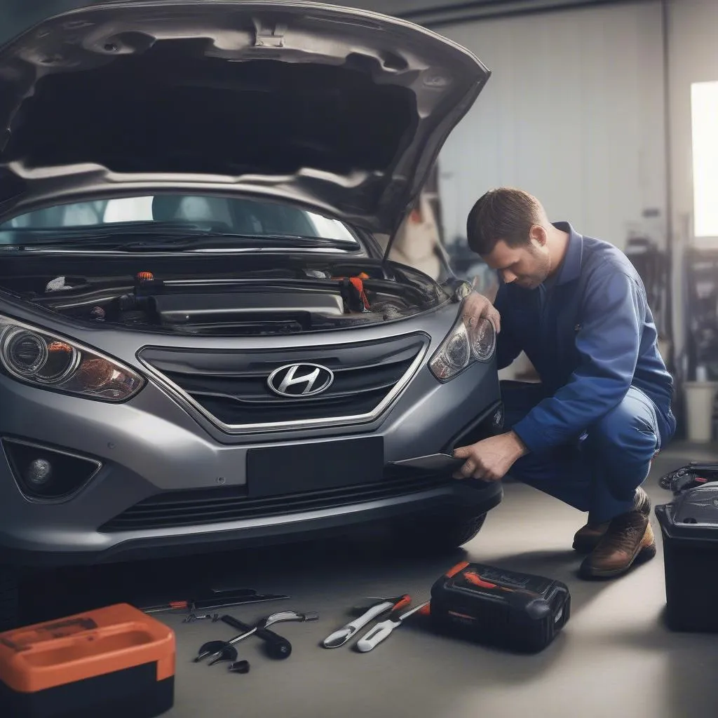 Hyundai Car Maintenance Tools