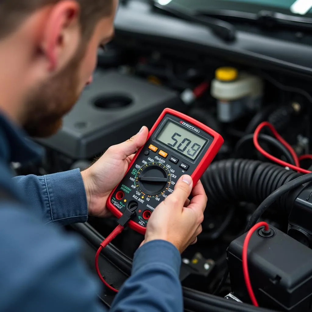 Diagnostic d'un incendie des autels: Inspection minutieuse du système électrique de la voiture