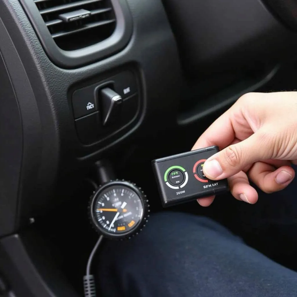 Installation d'un OBD RPM Gauge