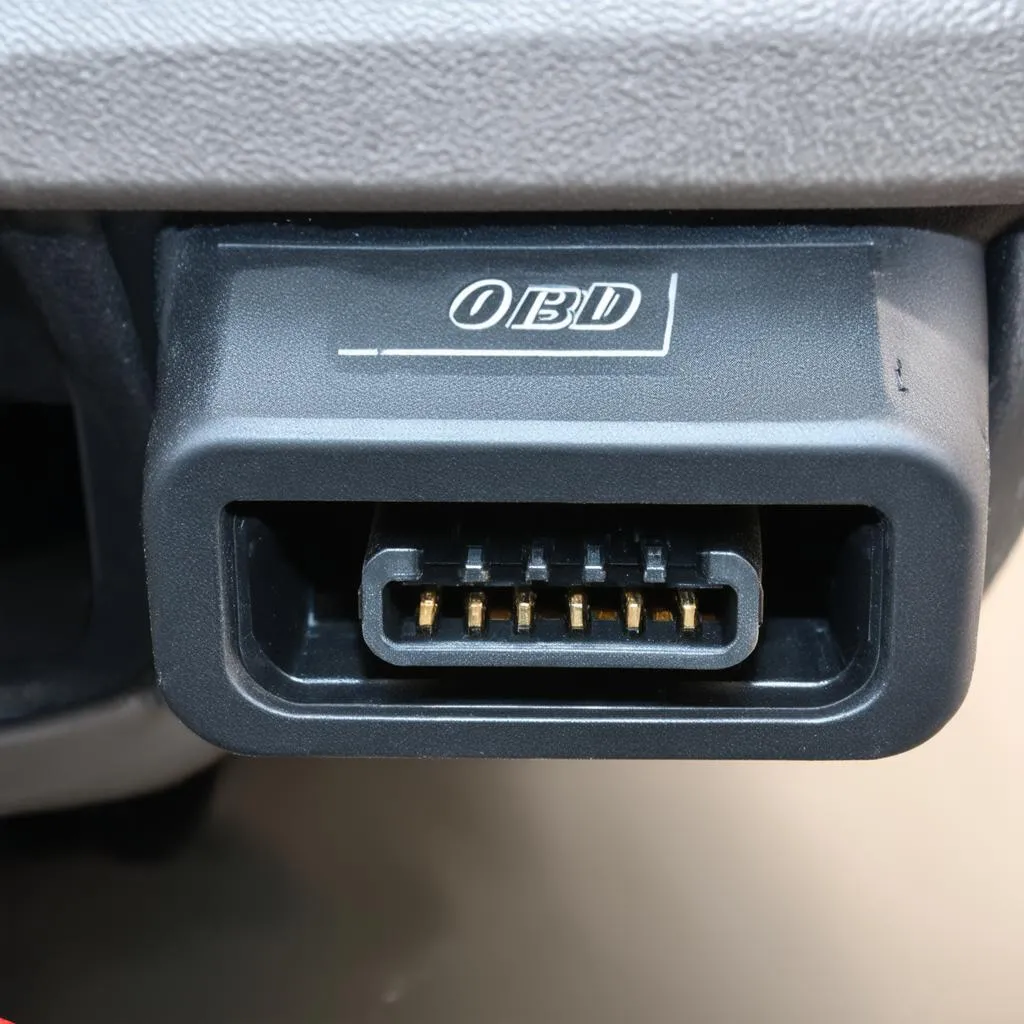 Isuzu Trooper OBD Port