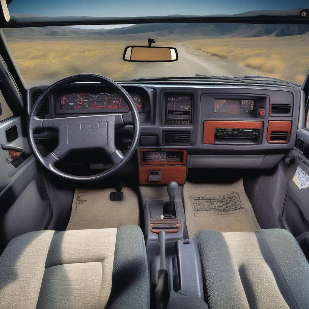 tableau de bord Jeep Cherokee