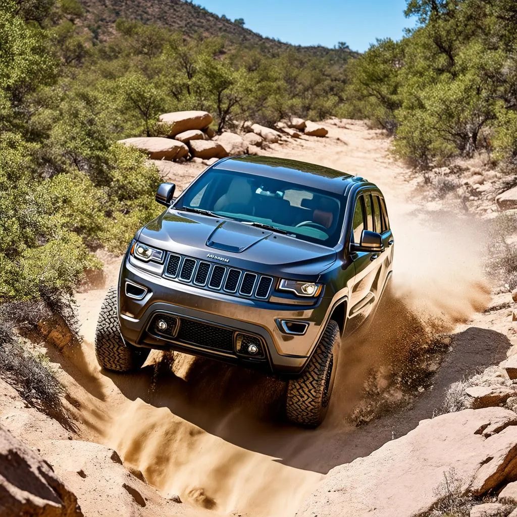 Jeep Grand Cherokee hors route