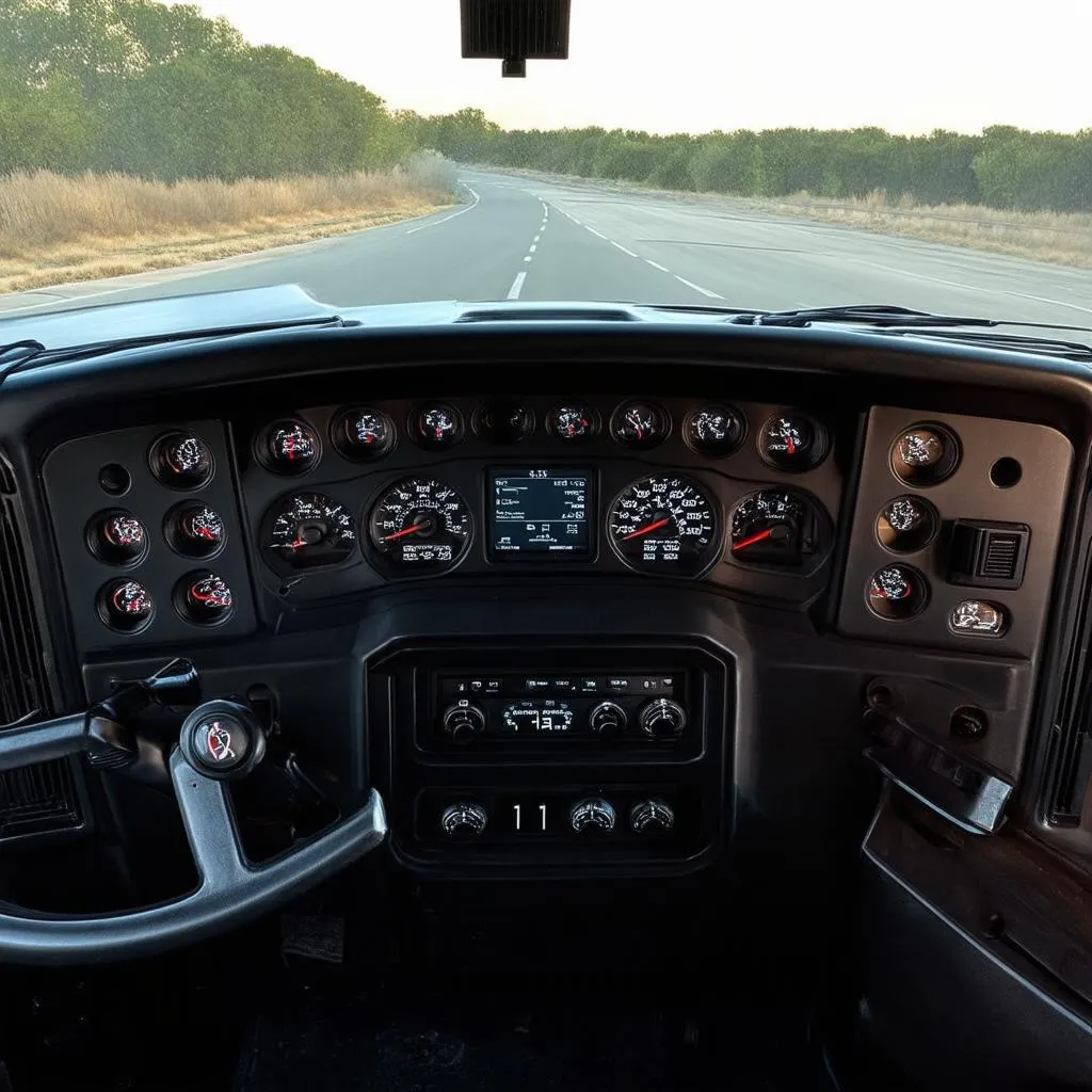 Kenworth T680 Dashboard