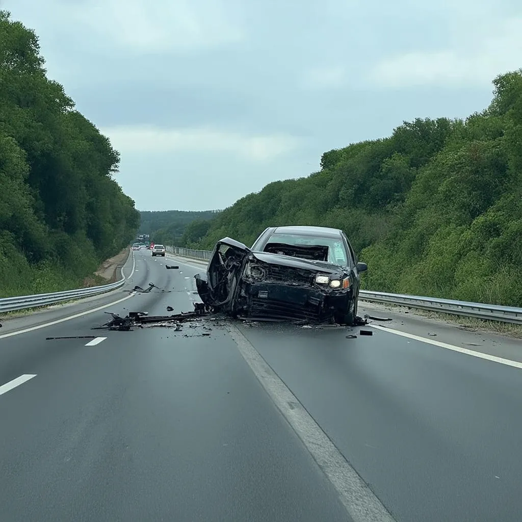 Accident de voiture