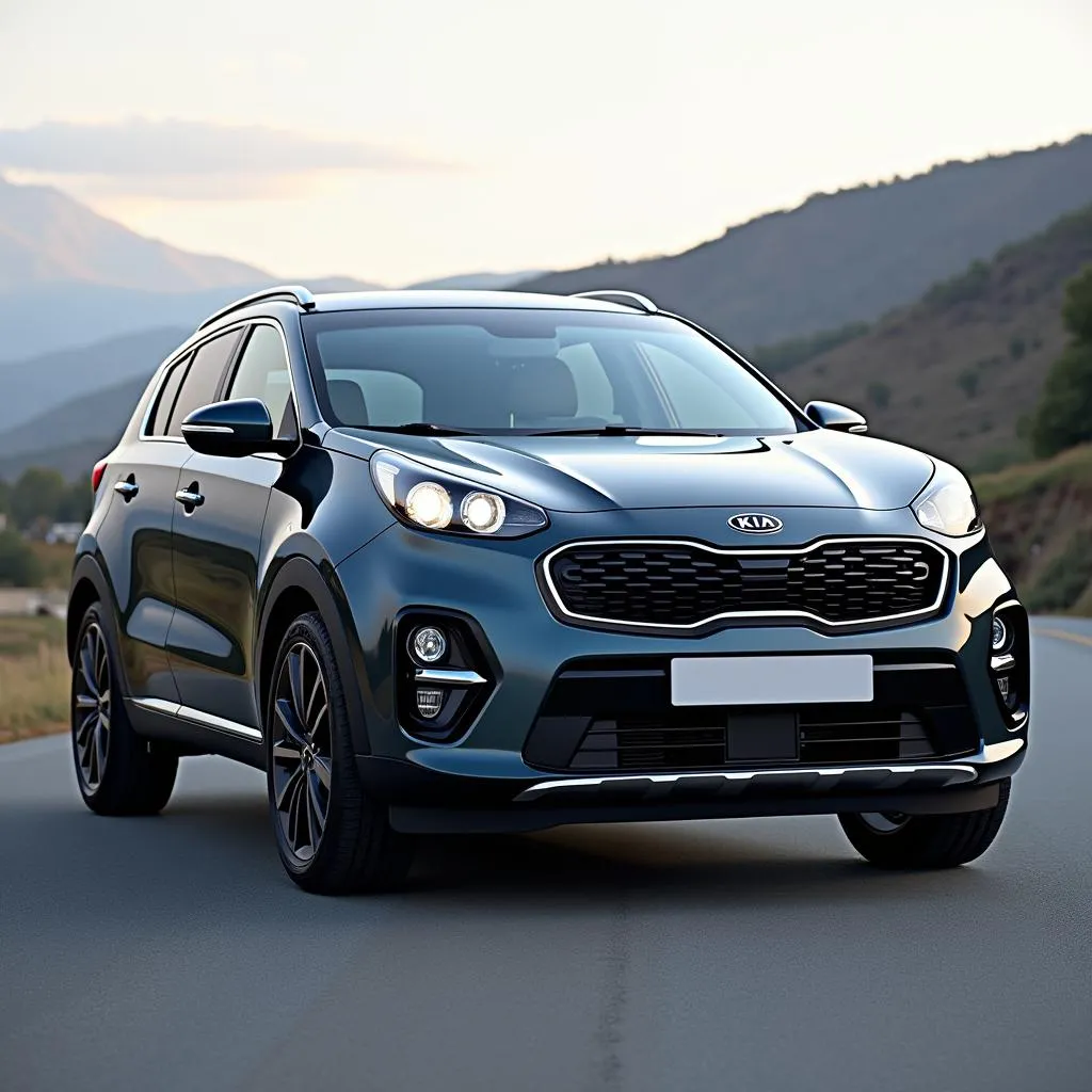 Design moderne d'une Kia Sportage