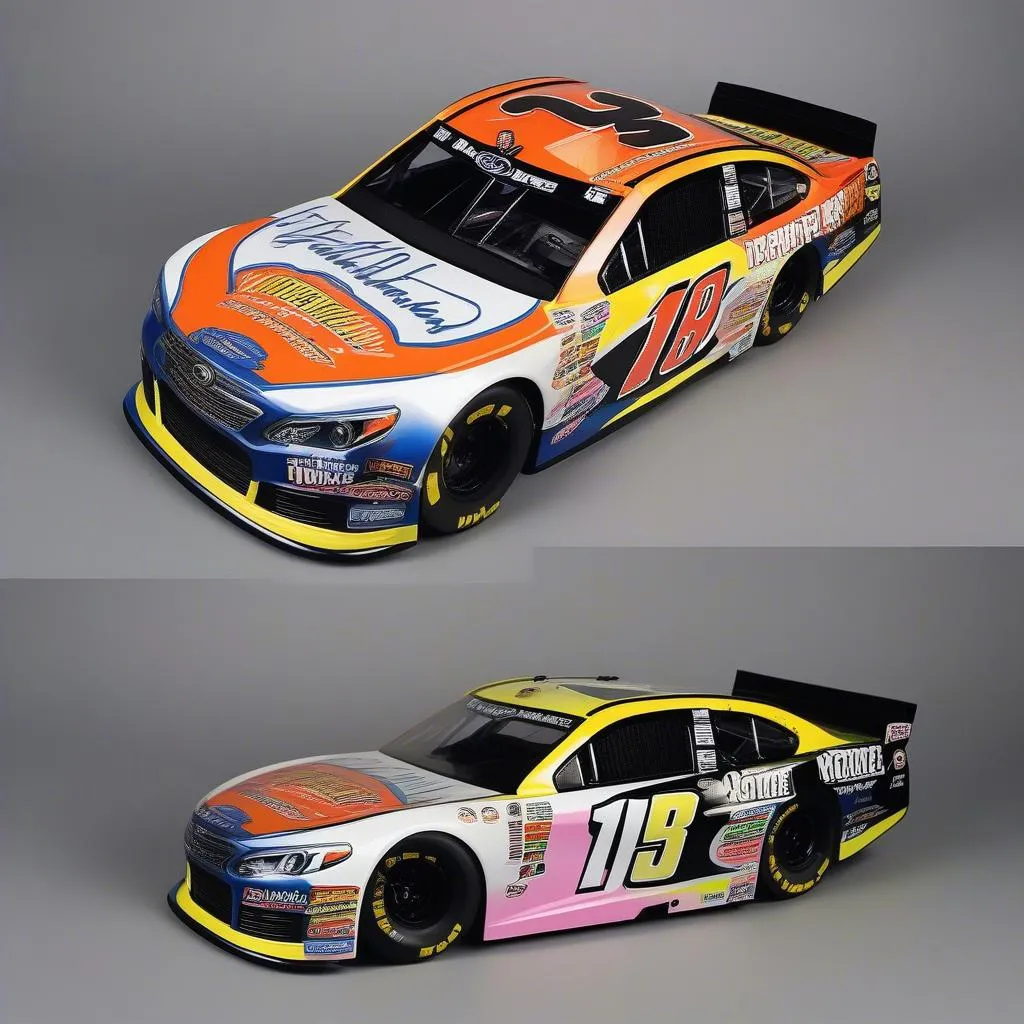 Voiture de course HD de Kyle Busch