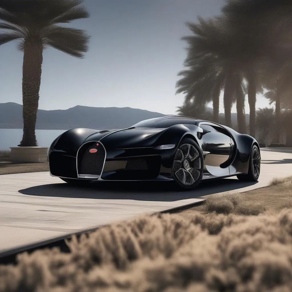 La Bugatti La Voiture Noire, une voiture de sport unique et exclusive