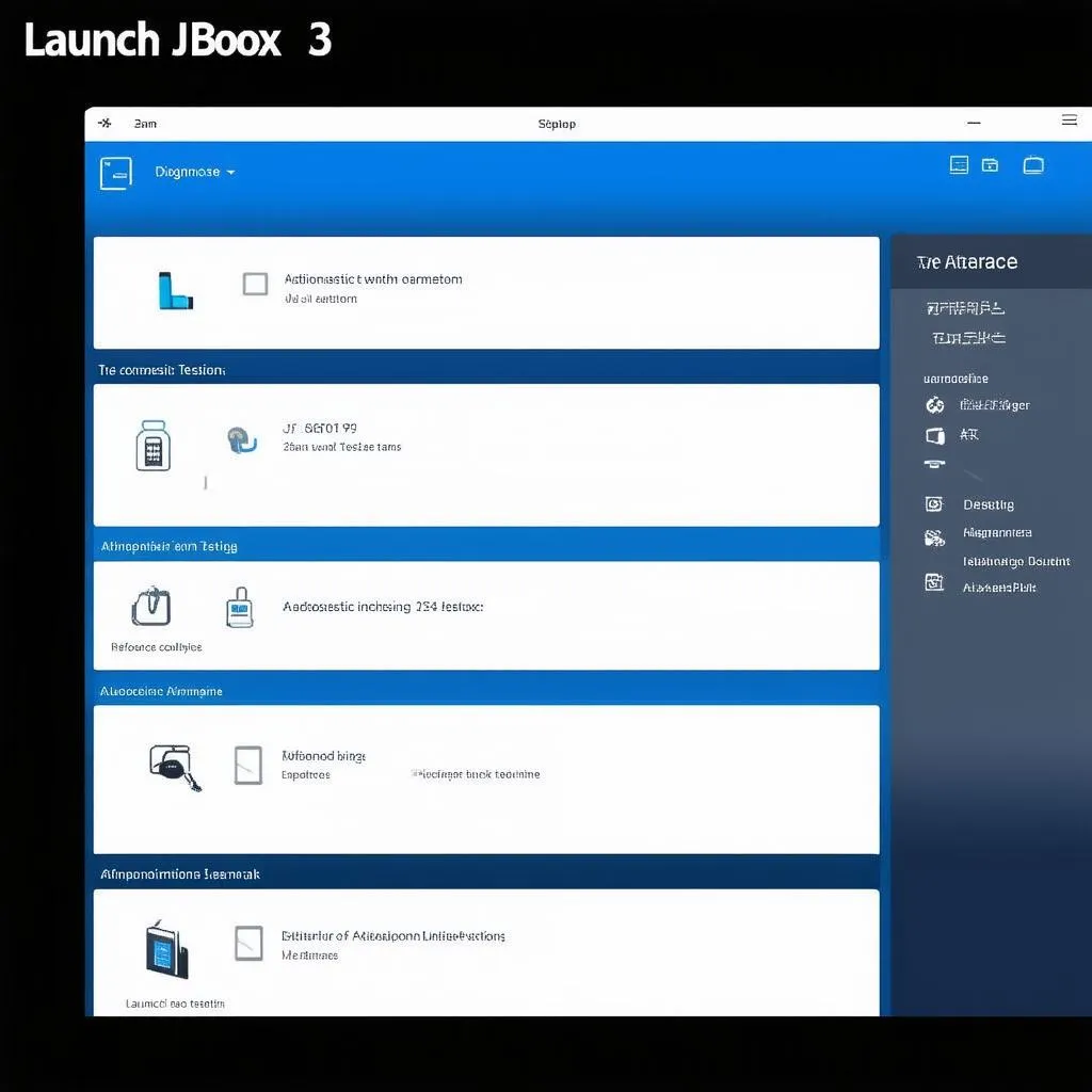 Launch J Box 3 Interface