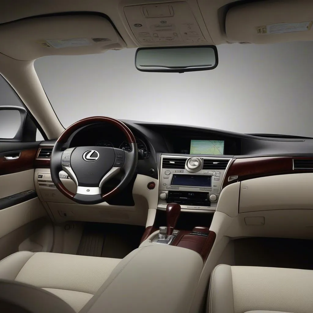 Lexus LS350 2013 Interior