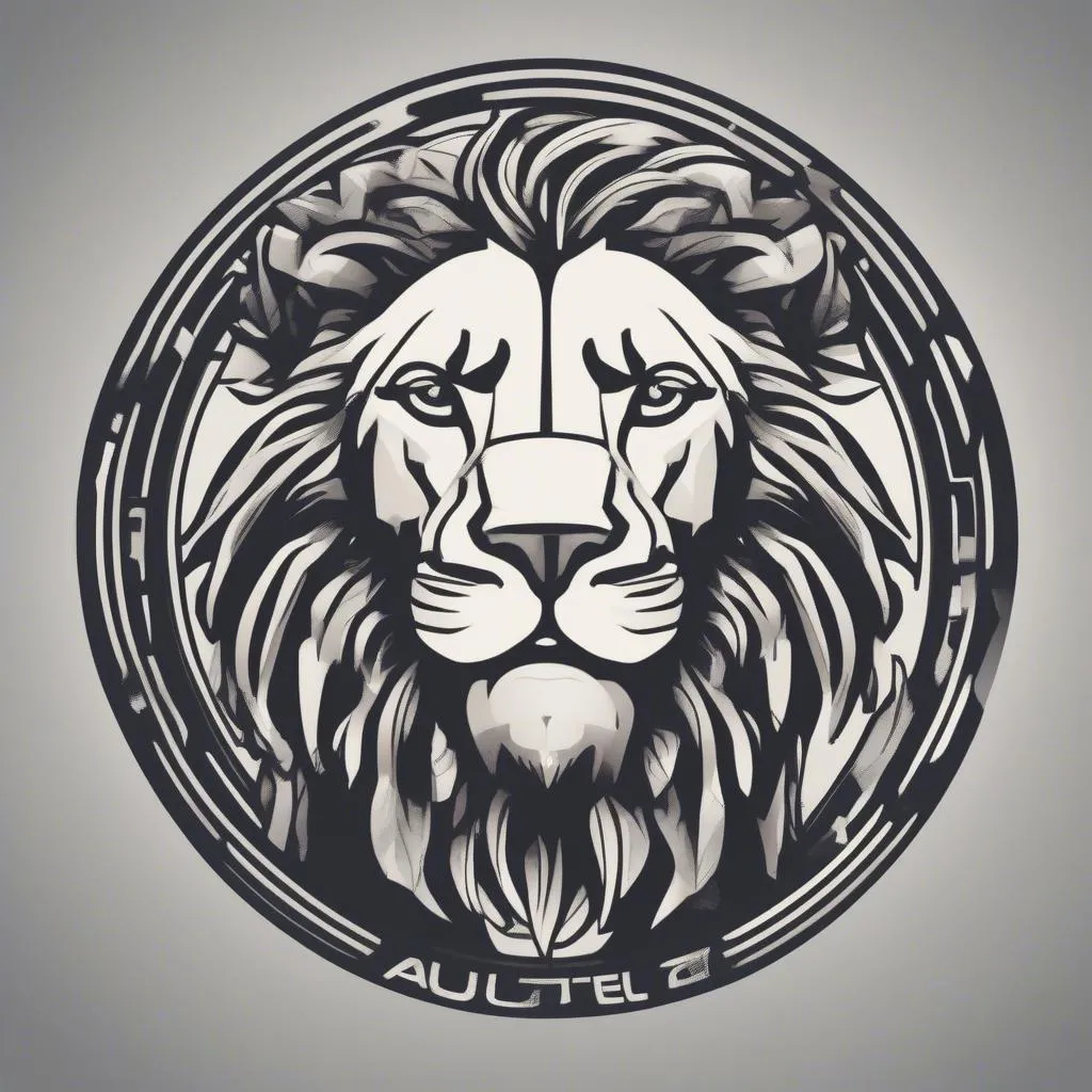 Logo Autel avec Lion Fu