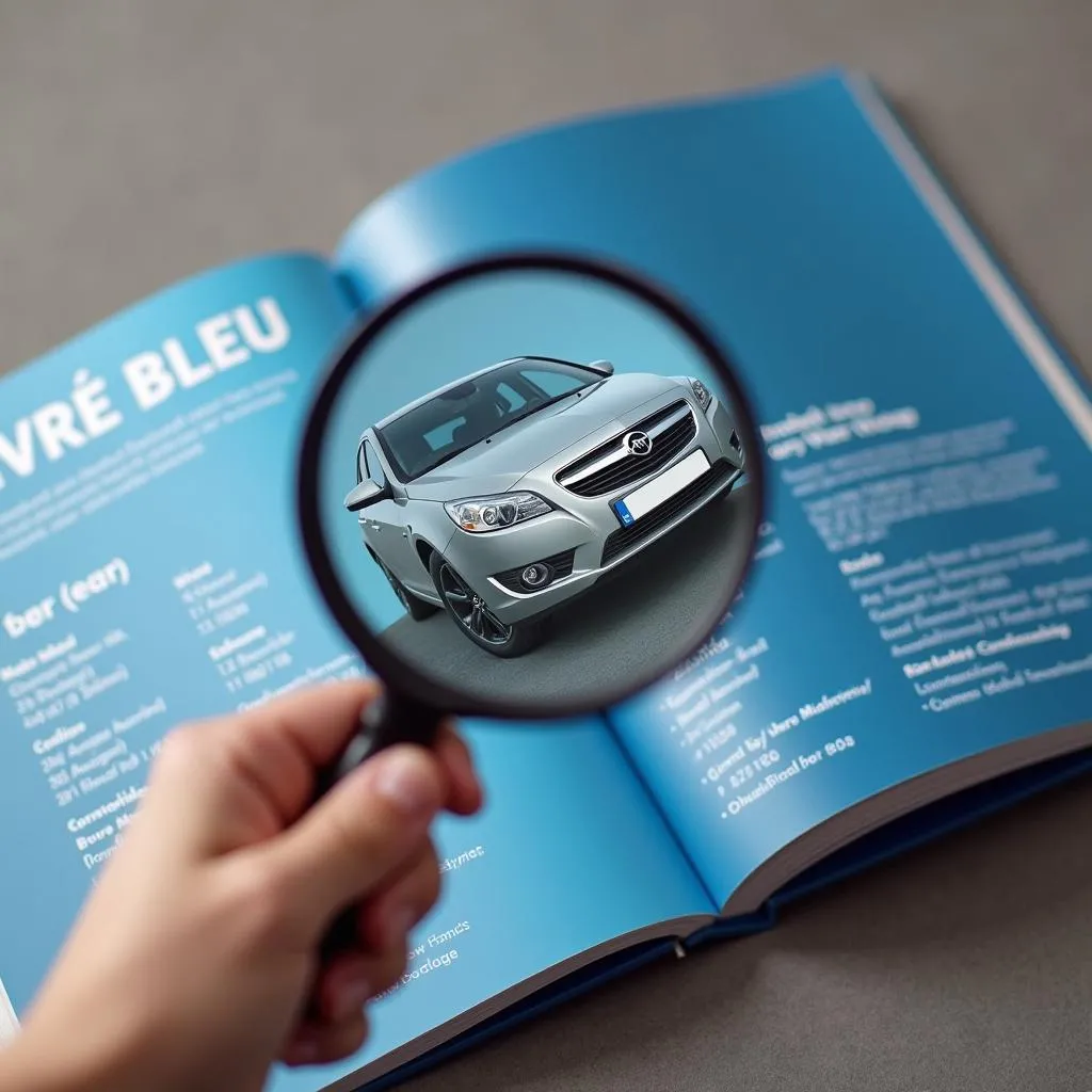 Évaluation du prix d'une voiture d'occasion avec le Livre Bleu