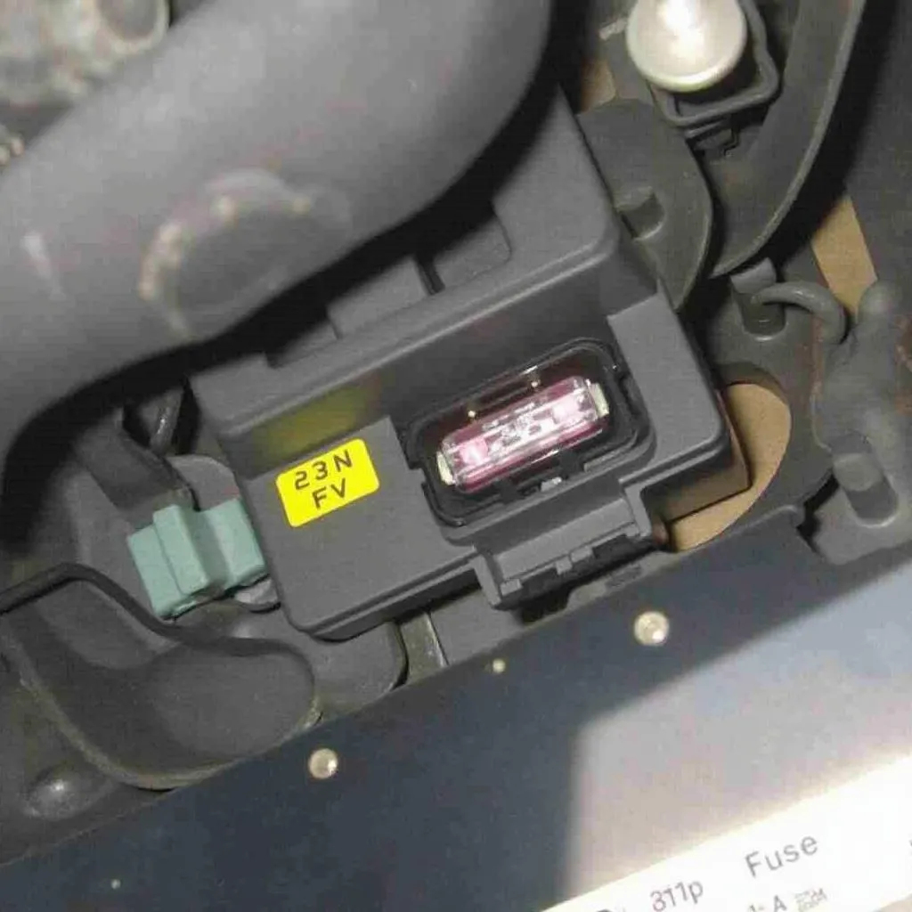 Localisation du fusible OBD sur un Ford Ranger 2002