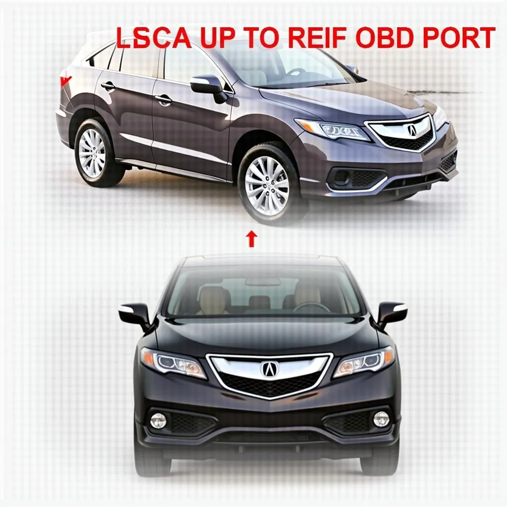 Localiser le port OBD sur une Acura RDX 2016