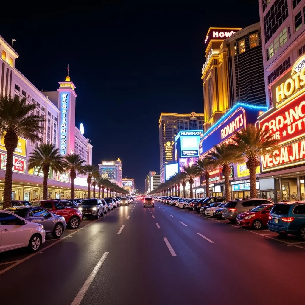 Location de voiture à Las Vegas sur le Strip