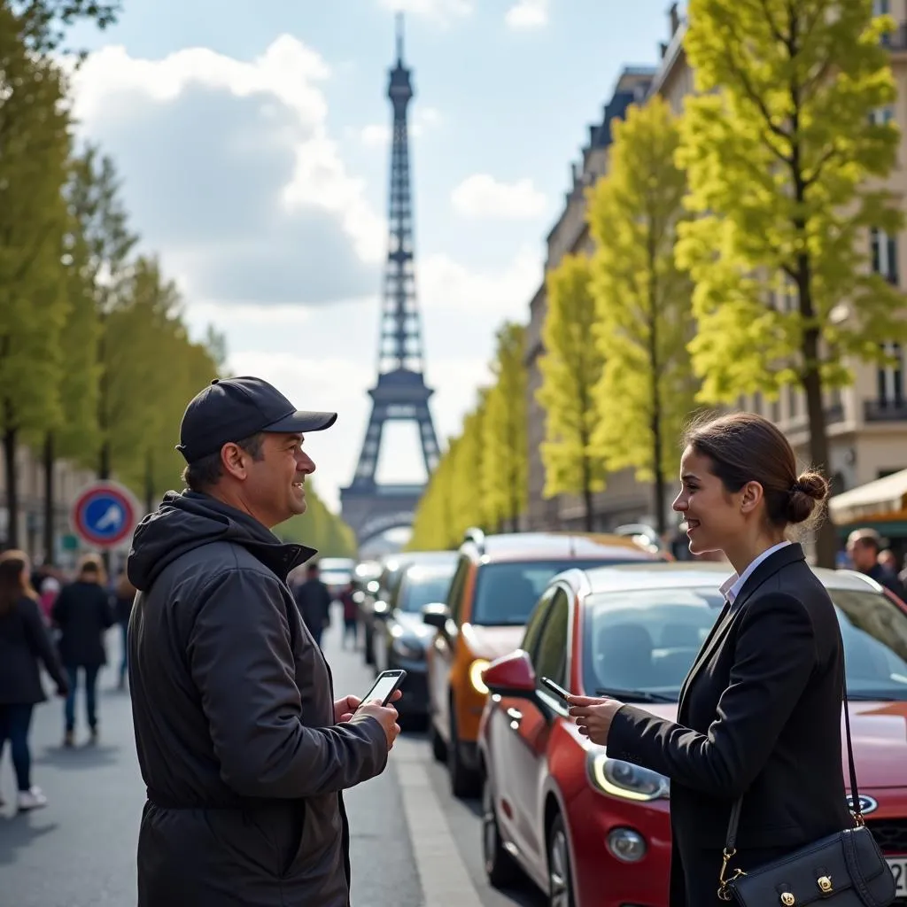 Location de voiture entre particuliers à Paris