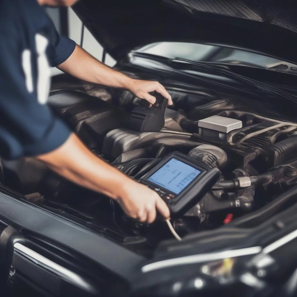 Maître autel pour diagnostic de voiture