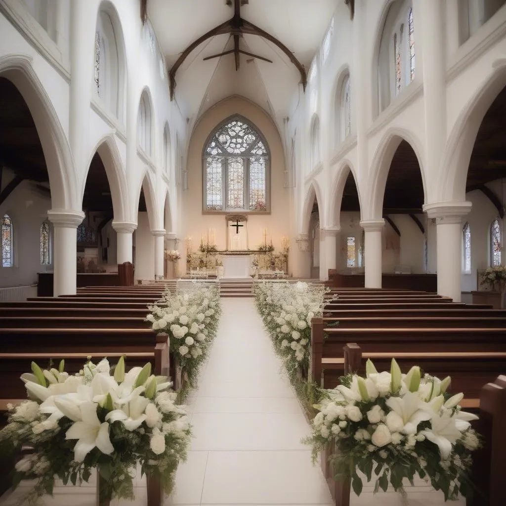 mariage en église