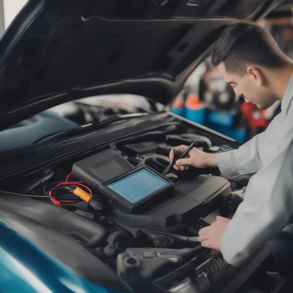 Mécanicien diagnostic voiture