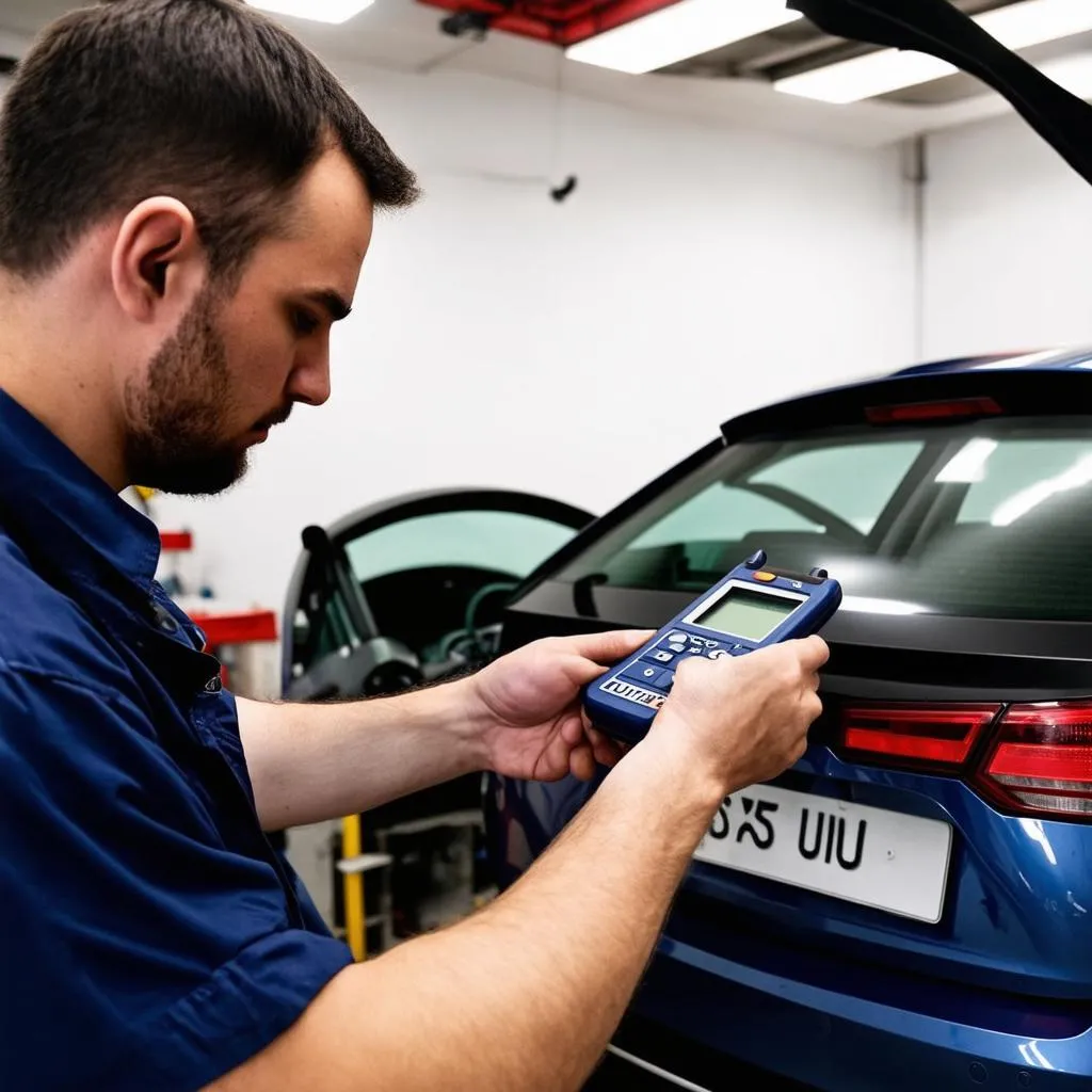 Mécanicien diagnostique Volkswagen