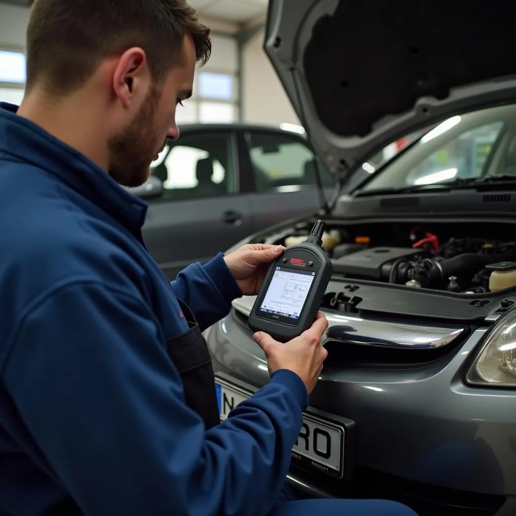 Mécanicien diagnostiquer Honda Civic 2006