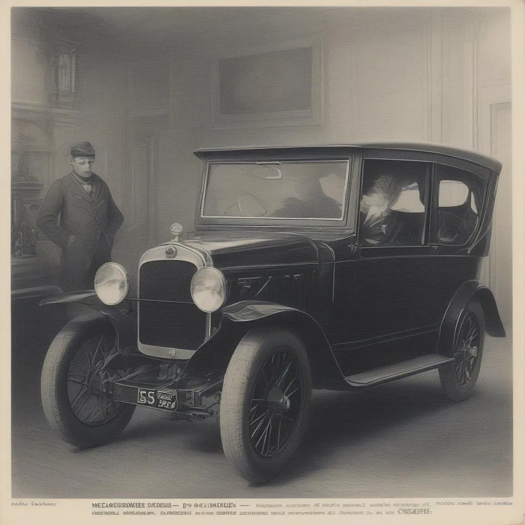 Mécanicien travaillant sur une voiture européenne