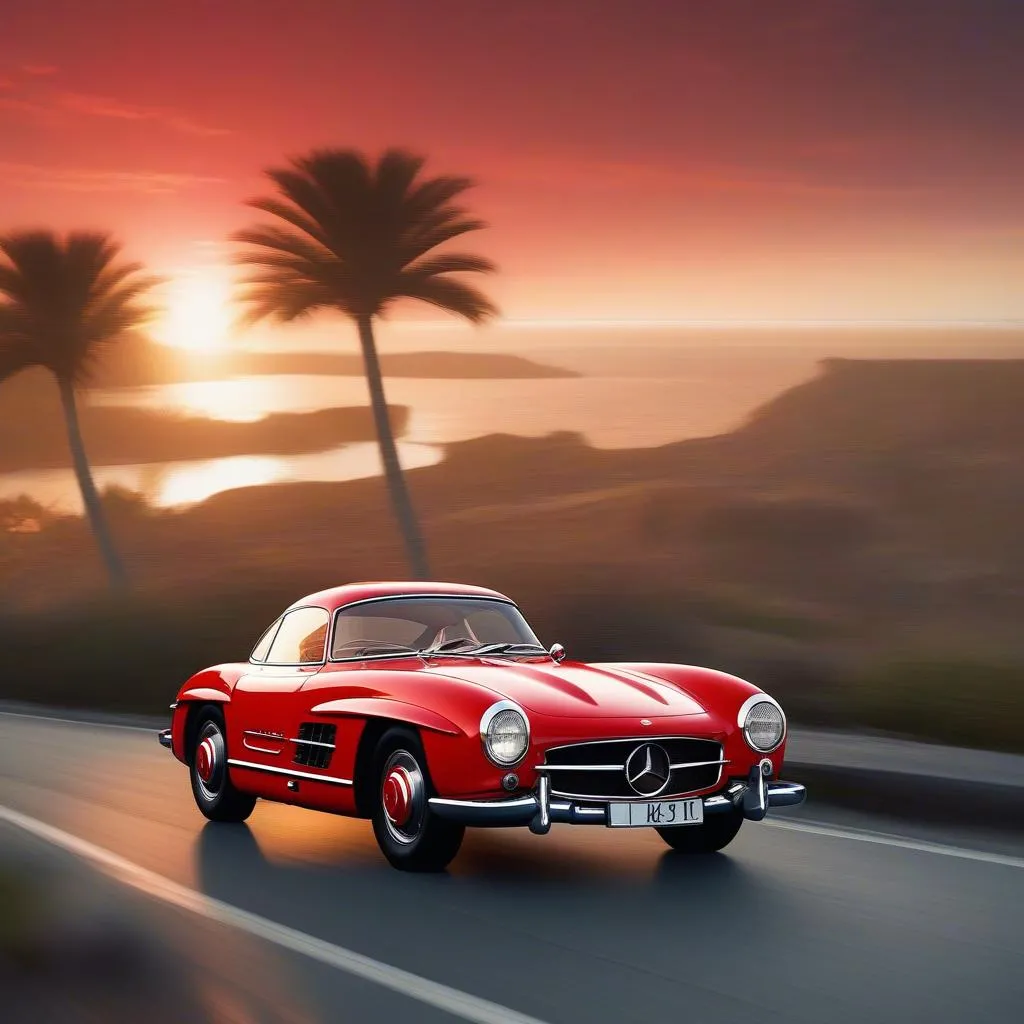 Fond d'écran Mercedes 300 SL