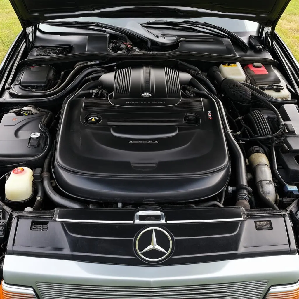 Moteur de la Mercedes-Benz E320 1996