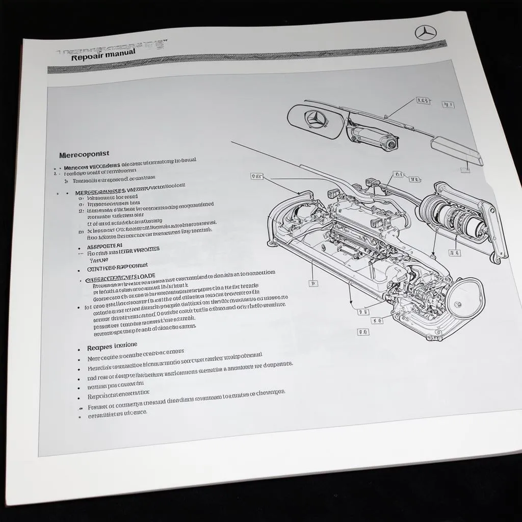 manuel-de-réparation-mercedes