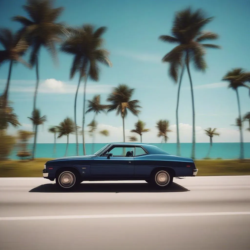 Miami Beach, car