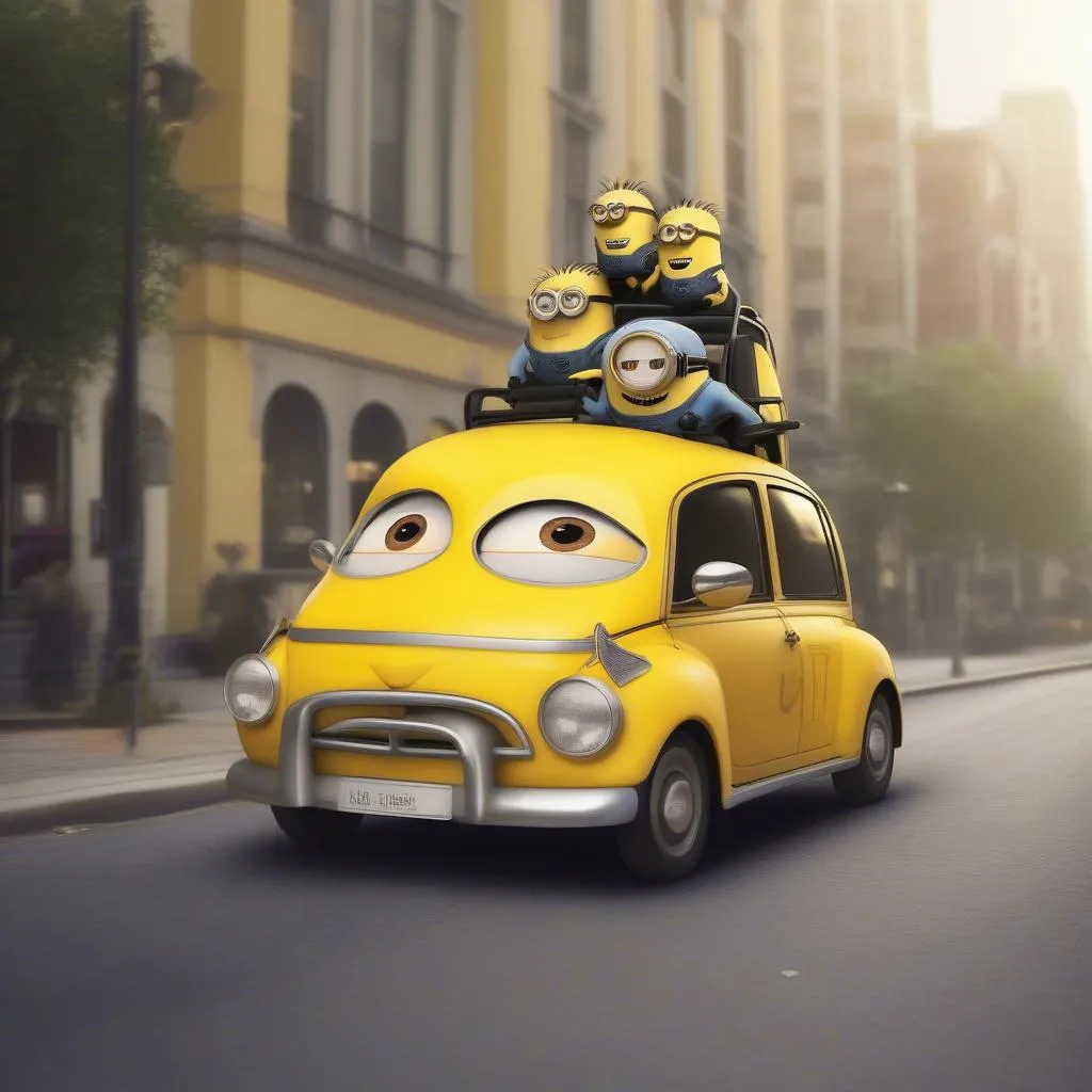 Voiture Minion