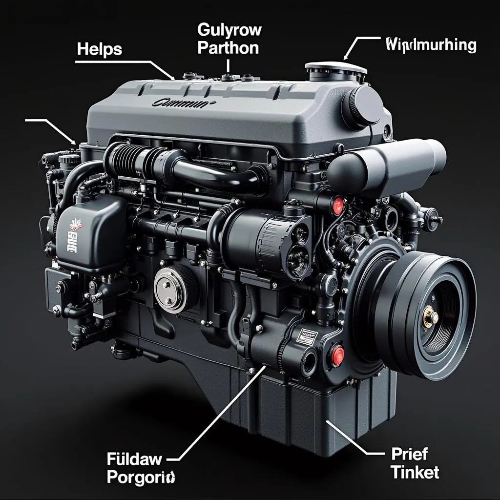 Moteur Cummins ISX15 - Puissance