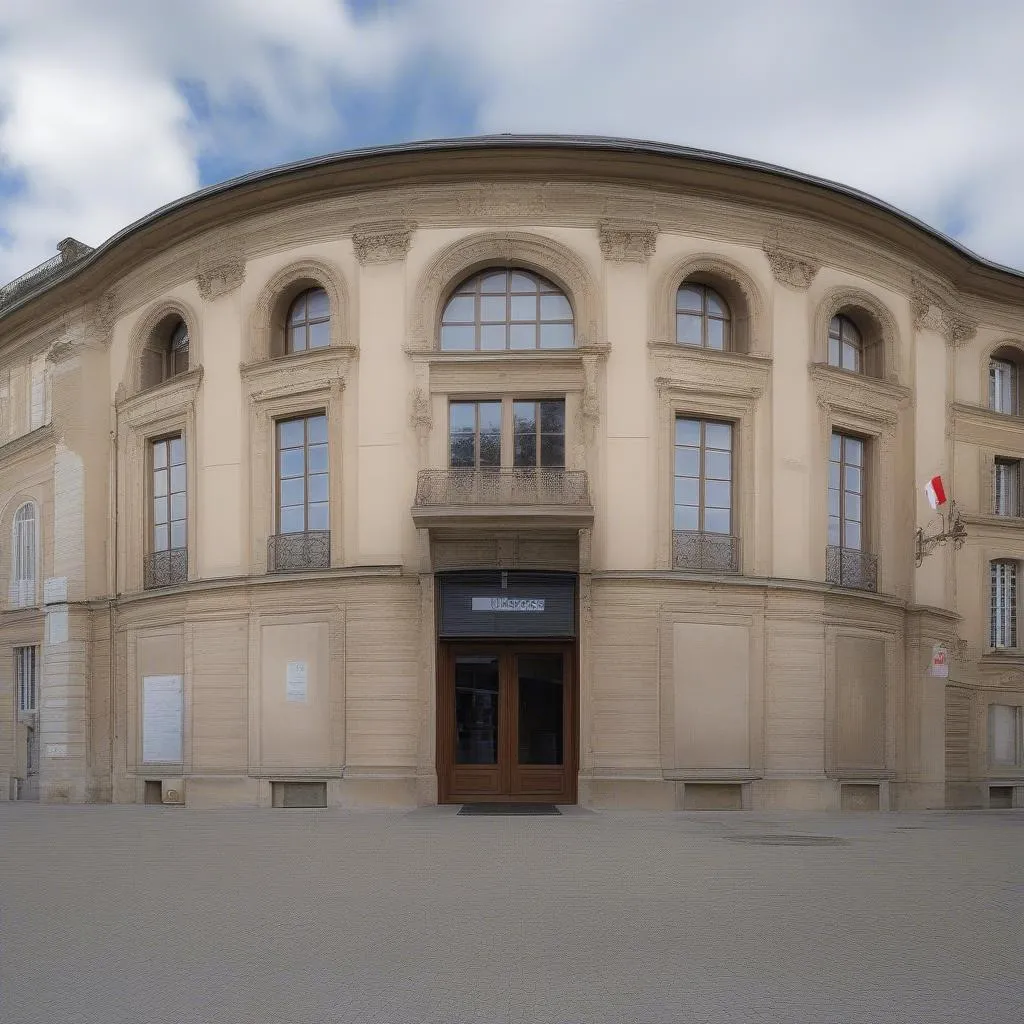 Musée de Massey à Tarbes, Autel près de l'Arsenal