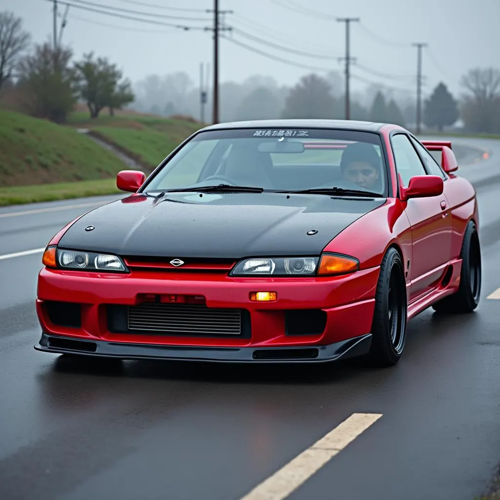 La Nissan Silvia S13, une rivale redoutable d'Initial D