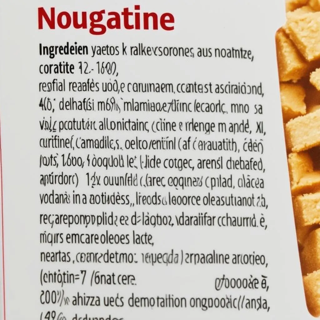 Nougatine Recipe