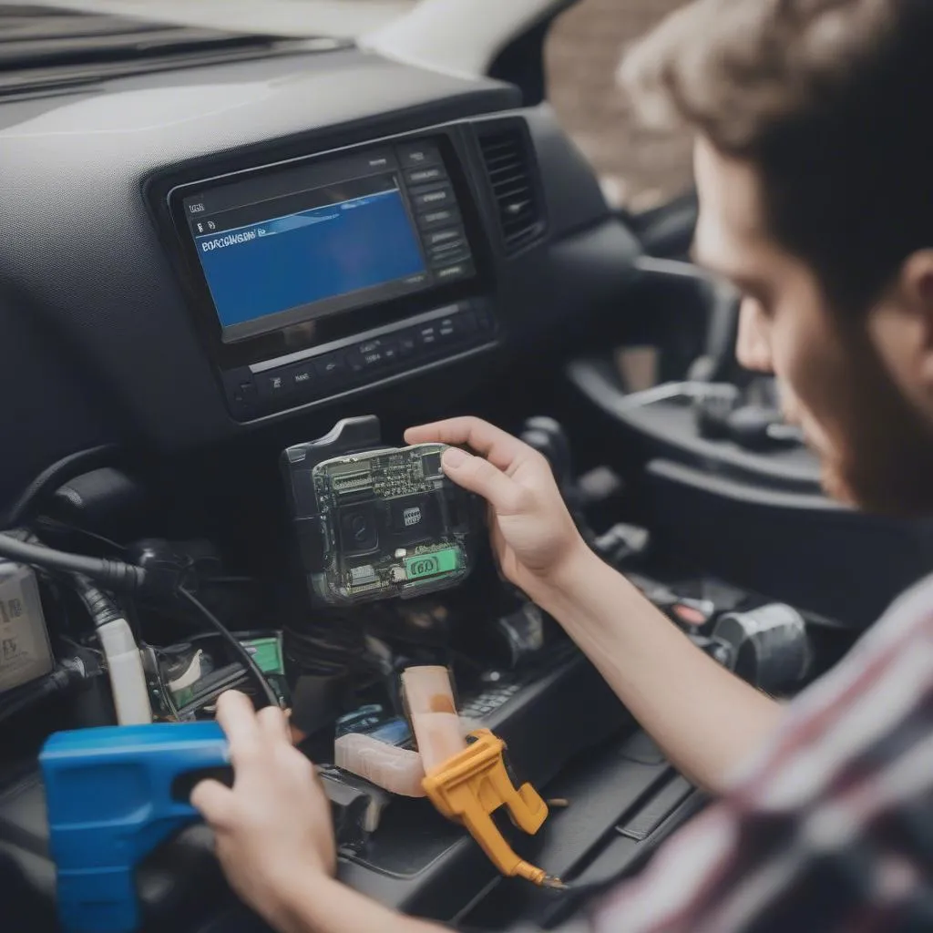 OBD camera installation