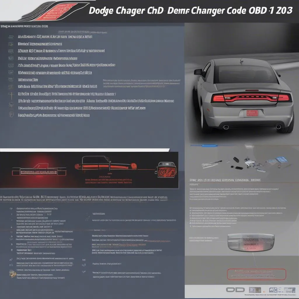 Codes OBD II Dodge Charger 2013