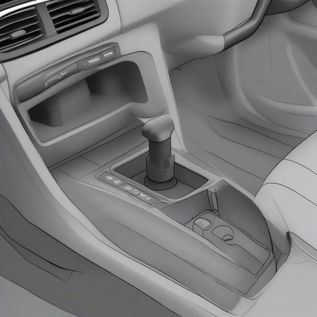 Emplacement du port OBD d'une Volvo S40